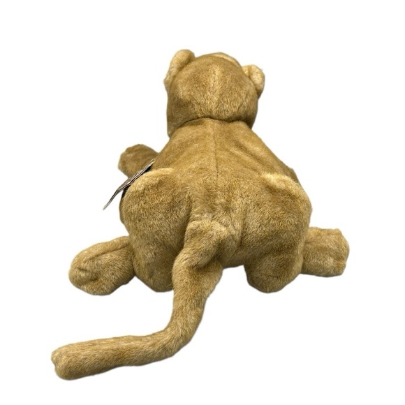 FOLKMANIS LION CUB HAND PUPPET PLUSH TOY VINTAGE COLLECTIBLE NEW WITH TAGS - Picture 8 of 11